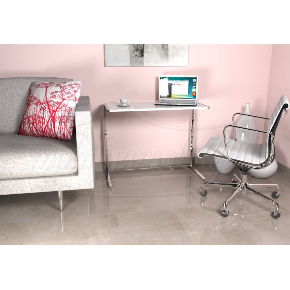 Clarissa White Large Laptop Desk