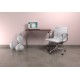 Clarissa Wide Laptop Desk Walnut