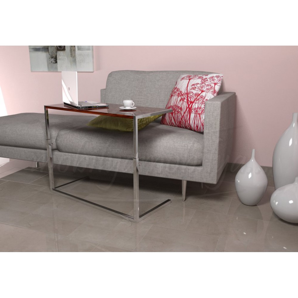 Clarissa Wide Laptop Desk Walnut