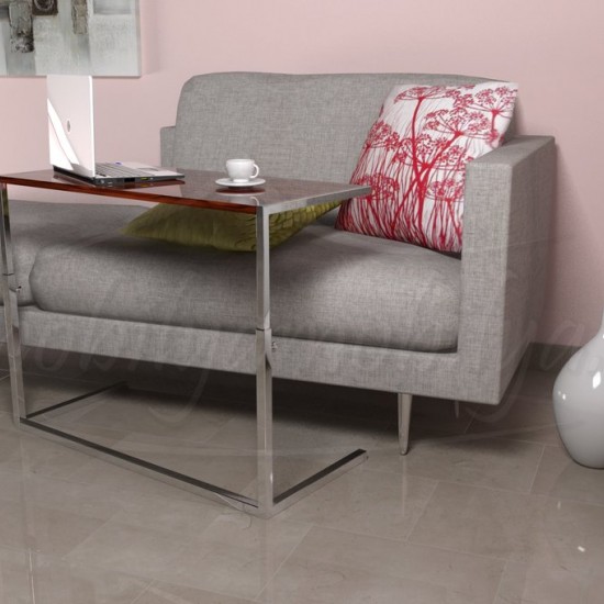 Clarissa Wide Laptop Desk Walnut