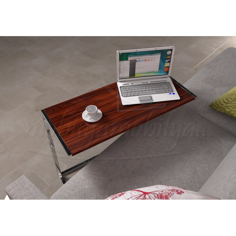 Clarissa Wide Laptop Desk Walnut