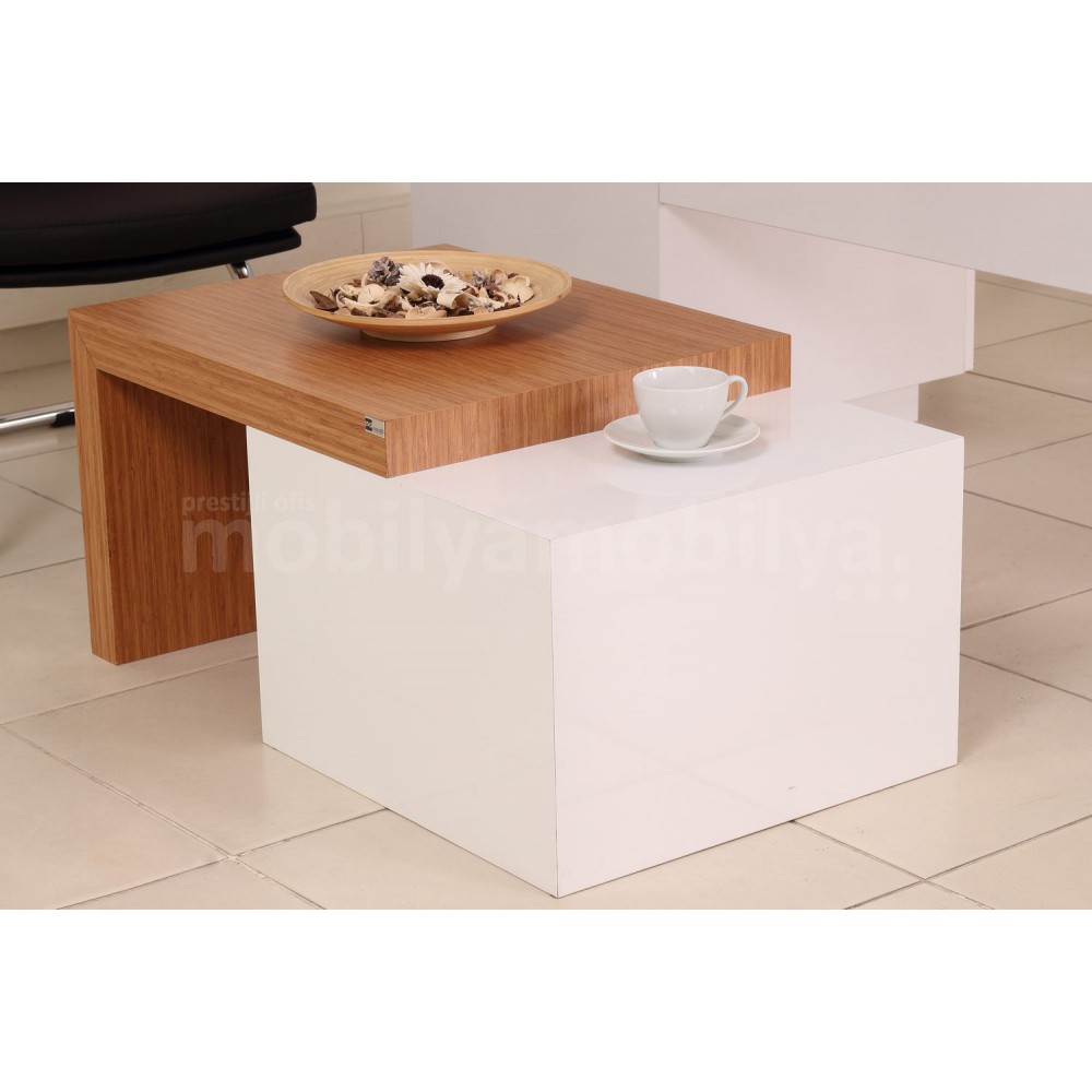 Canberra Executive Office Chair Bamboo White Line Tk.