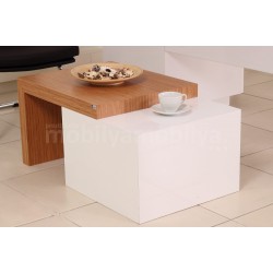 Canberra Executive Office Chair Bamboo White Line Tk.